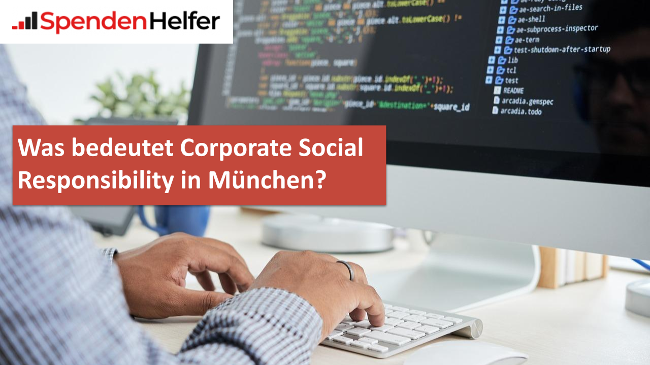 Was bedeutet Corporate Social Responsibility in München
