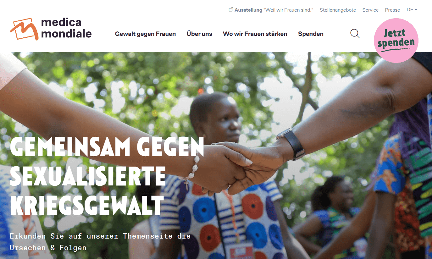 Was bedeutet Spenden für Frauen