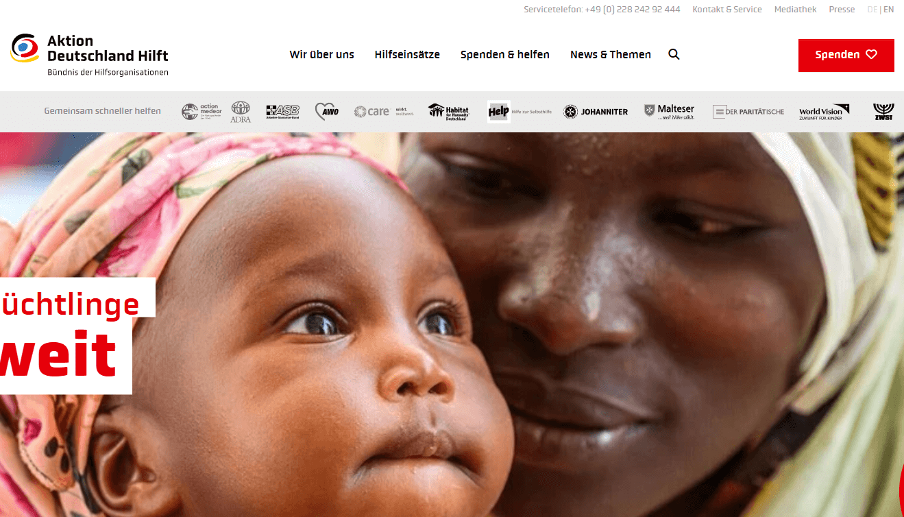 Was bedeutet Spenden für Kriegsopfer